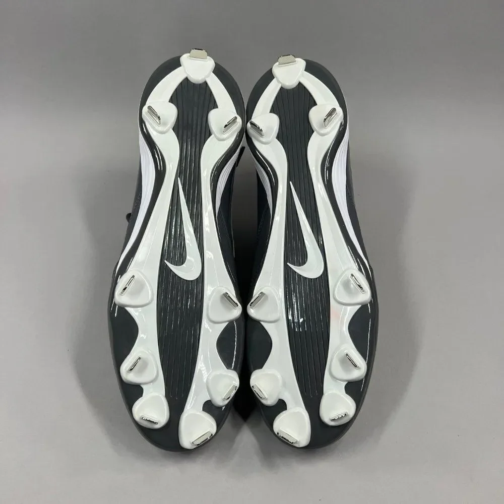 Nike Huarache Strike‎ Mid Baseball Cleats Men's Size 16 Grey Metal Performance
